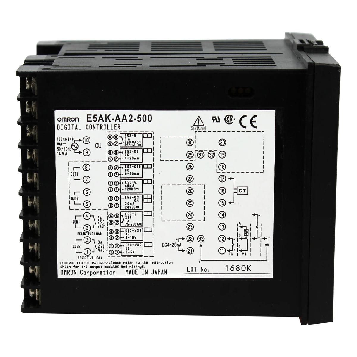 Omron E5AK-AA2-500 Industrial Part