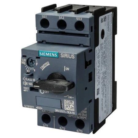 Siemens 3RV2011-1KA10 Motor Protection Circuit Breaker