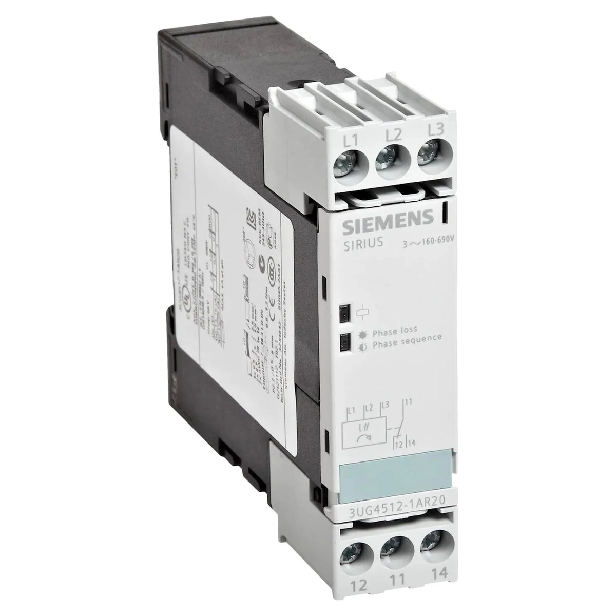 Siemens 3UG4512-1AR20 Monitoring Relay