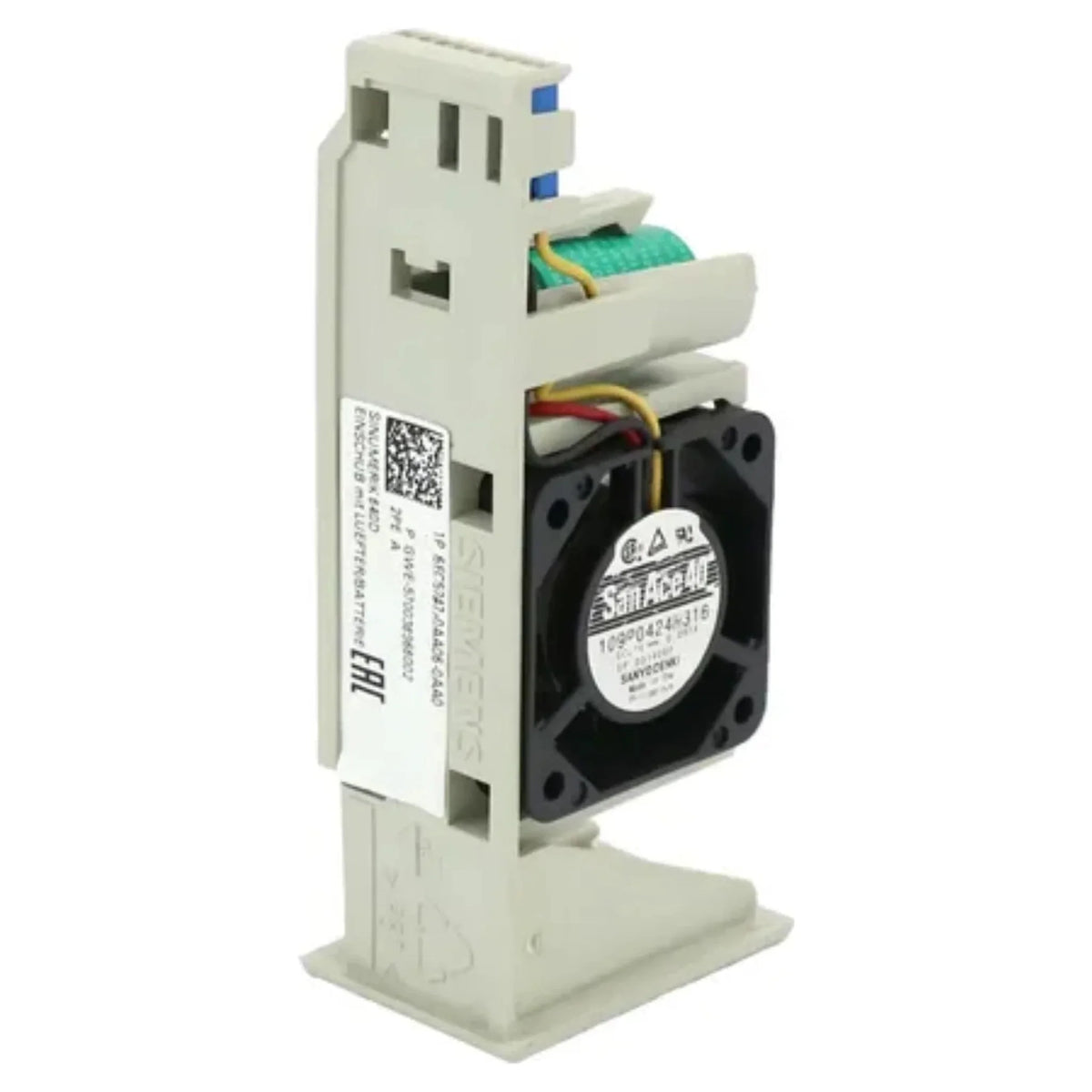 Siemens 6FC5247-0AA06-0AA0 The Siemens 6Fc5247-0Aa06-0Aa0 Is A Sinumerik 840D/De Battery Insert, Including A Battery And Fan, Designed For Reliable Ncu Operation In Cnc Systems.